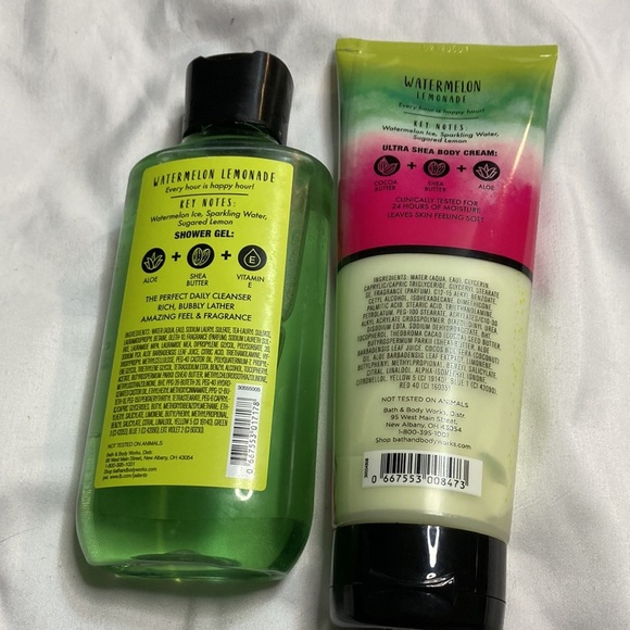 Watermelon Lemonade shower gel and body cream - Picture 2 of 4